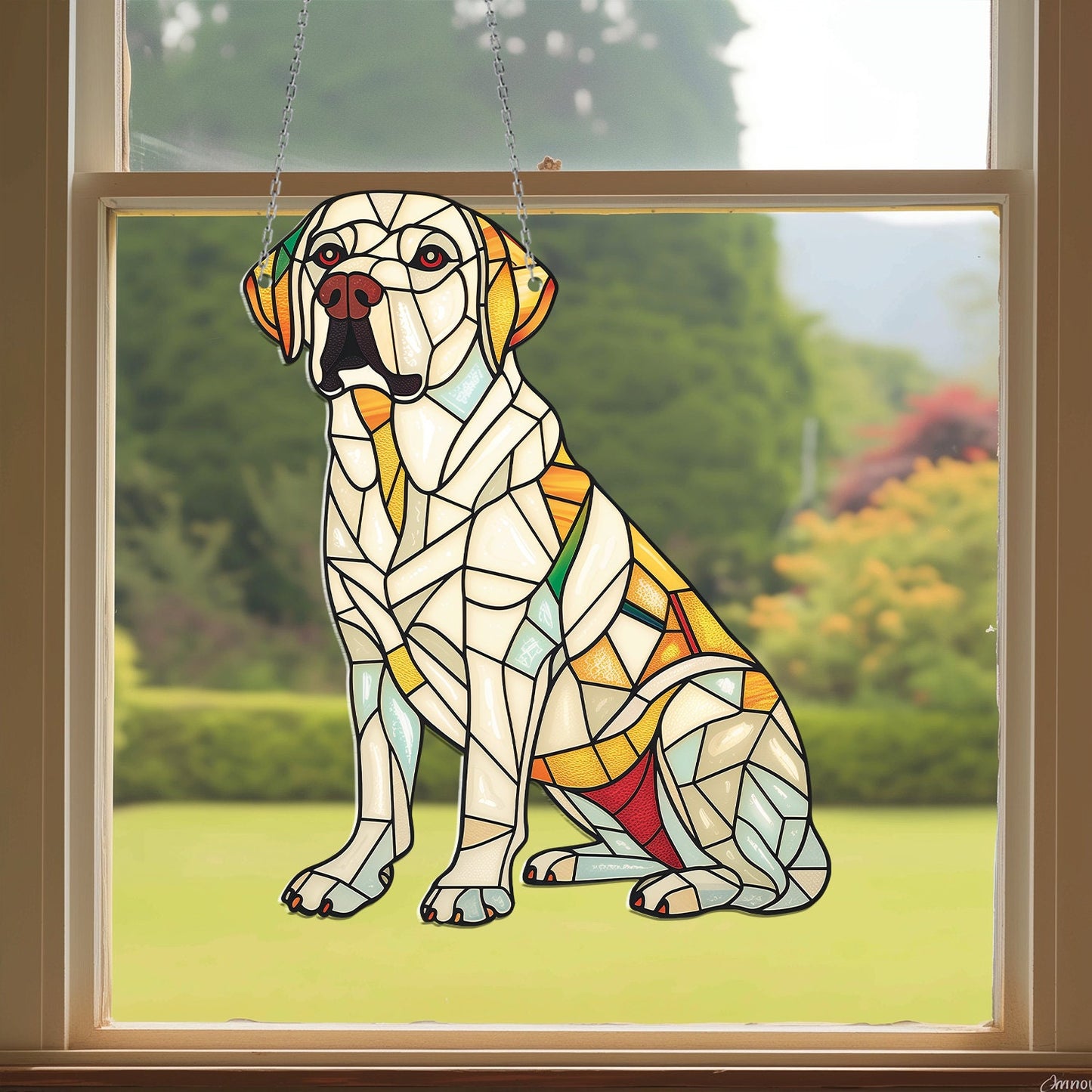 Labrador Retriever Dog Acrylic Window Decor, Dog Gift for Lab Owner, Gifts for Labrador Retriever Lovers, Unique Lab Gift Retriever Decor.