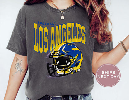 Retro Los Angeles Football Shirt, Vintage Los Angeles Football Shirt, Los Angeles Football, Trendy Los Angeles Football Shirt,Game Shirt