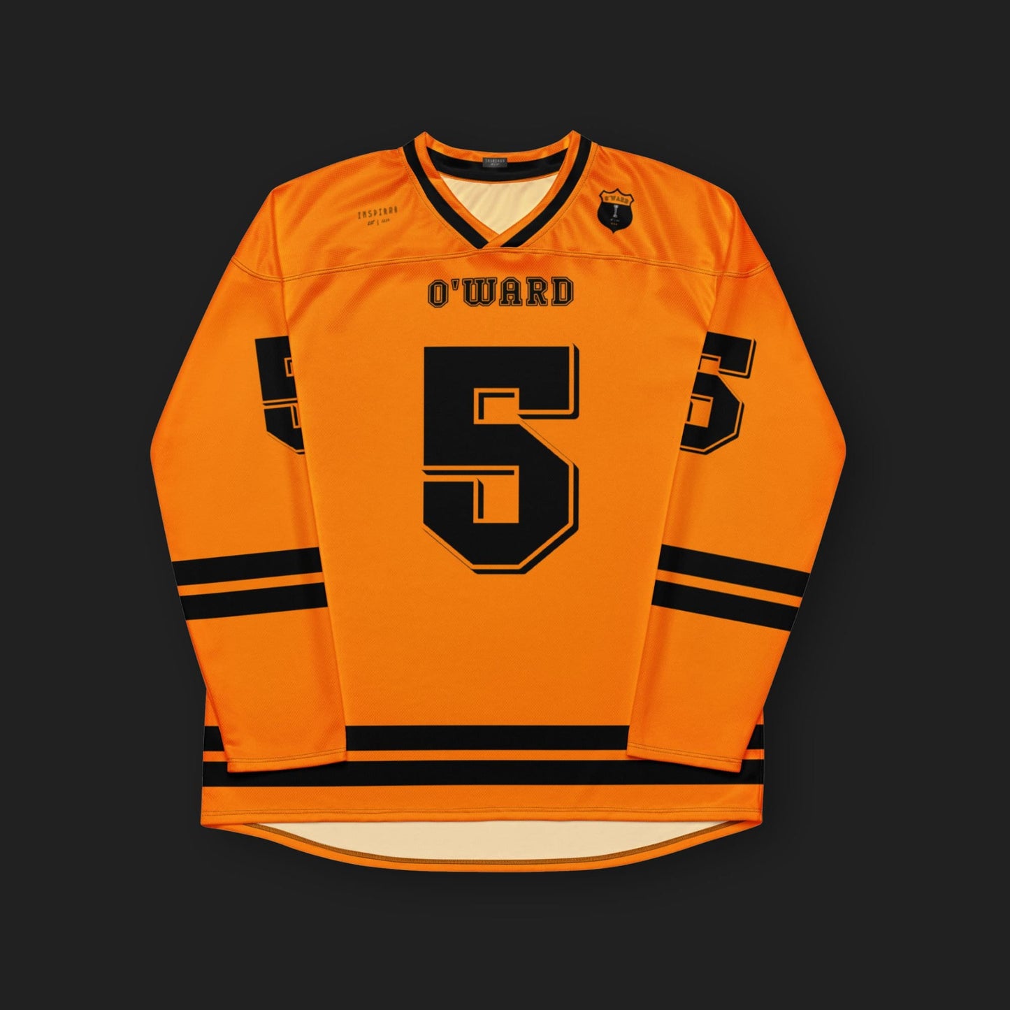Racing Fan Oversize Unisex Hockey Jersey, Racing #5, Unisex Oversized Fit
