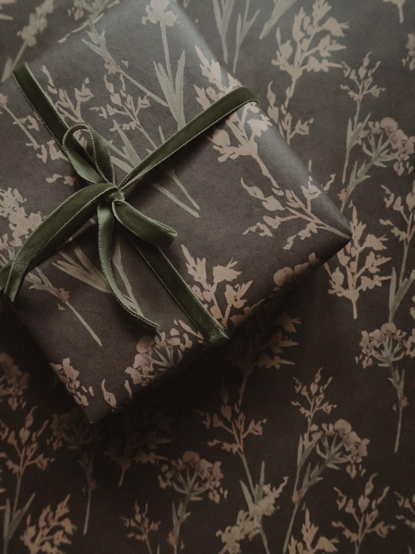 Meadow grasses kraft wrapping paper, Gift Wrap, gift wrapping paper, Gift Warp, Wrapping paper, gift paper, eco-friendly, recycled, natural