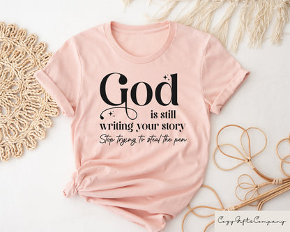 God Is Still Writing Your Story Sweatshirt, Jesus Lover Hoodie, Christian Sweatshirt, Religious Sweatshirt, Faith God Sweatshirt, Bible