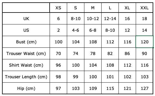 Navy Botanical Jungle Women’s Pyjama Trouser Set | Organic Cotton Long Sleeve PJs | Tropical Leaf Print Sleepwear for Her