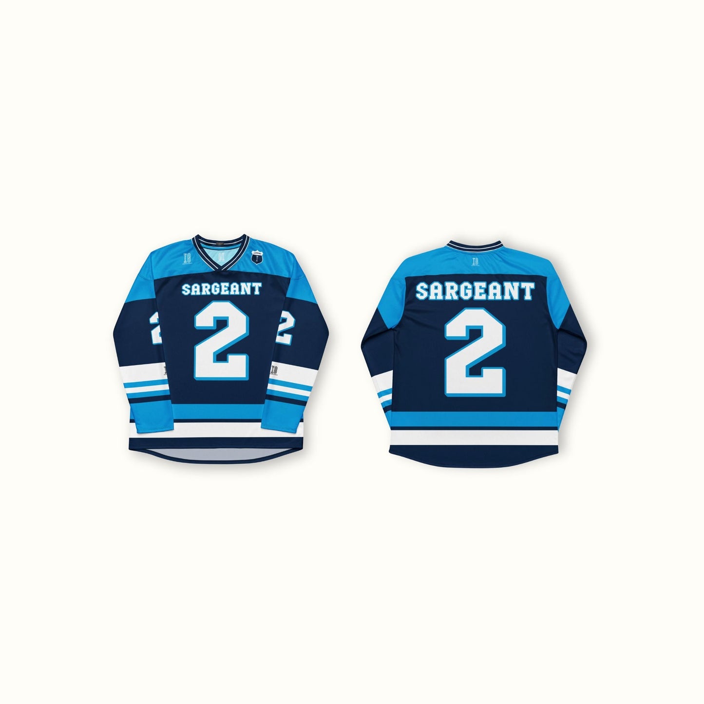 Motorsport-Inspired Oversized Unisex Hockey Jersey: Unisex Racing #2 Fan Apparel