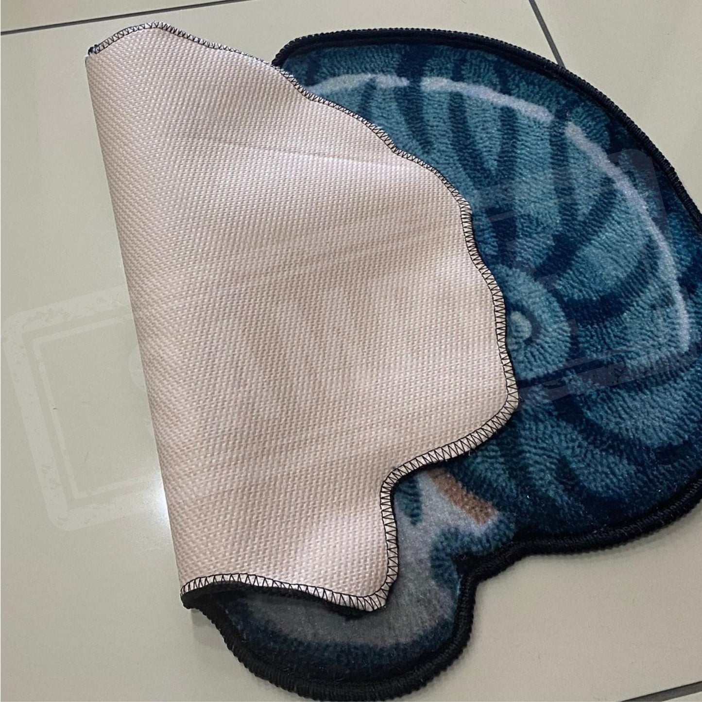 Tufted Look Bath Mat, Sea Shell Bath Mat, Soft Bath Mat, Non Slip Mat, Bathroom Decor, Gift Mat, Rugs For Bathroom,Gift Rug,Washable Mat,mat