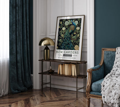 Kew Gardens wall art Print, William Morris Poster, Vintage Poster, Vintage Country Floral, Kew Gardens Poster, London Print, Gift Idea