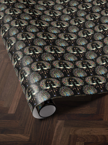 Elegant Wrapping Paper Peacock Gift Wrap Unique Wrapping Paper Wedding Gift Wrapping Paper Gift Package for Her Decorative Paper Thick Paper
