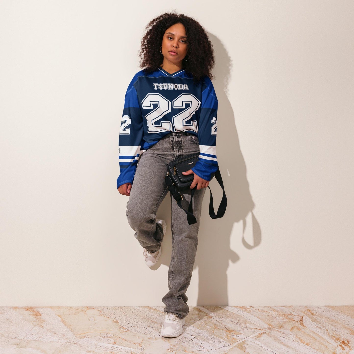 Oversized Unisex Racing Jersey – Lightweight Streetwear Shirt with Bold Number Design