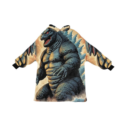 Hoodie Blanket Godzilla Gojira Kaiju Comics Retro Cartoon Godzillas