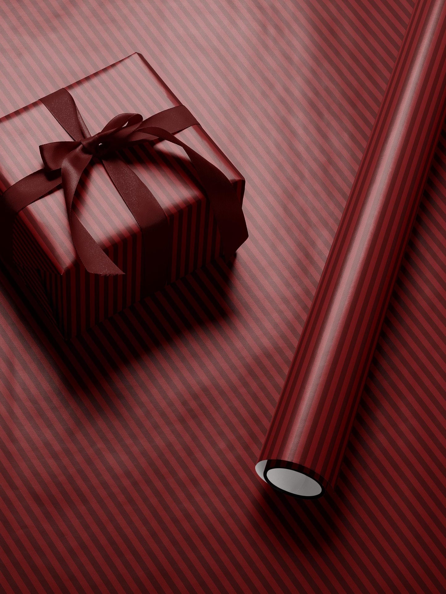 Red Stripe Wrapping Paper Roll Gift Wrap Wedding Wrapping Paper Print Elegant Gift Wrap Valentine Wrapping Paper Christmas Gift Wrap for Her