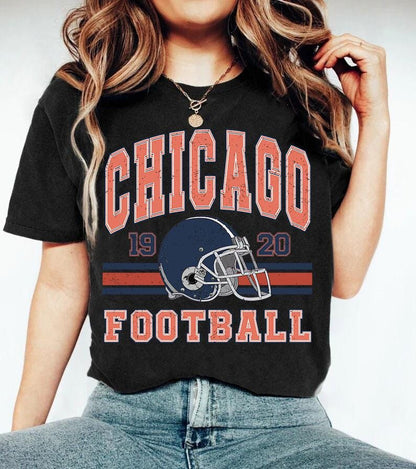 Chicago Football 1920 Shirt, Chicago Football Shirt, Chicago Football Women Shirt, Chicago Football Gift Shirt, Game Day Shirt.