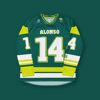 Bold Number 14 Oversized Racing Hockey Jersey – Lightweight Unisex Streetwear Jersey for Racing Fan