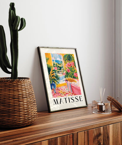 Echidna art print, Australian animal poster, Bathroom decor, Exotic tropical wall art inspired by Matisse