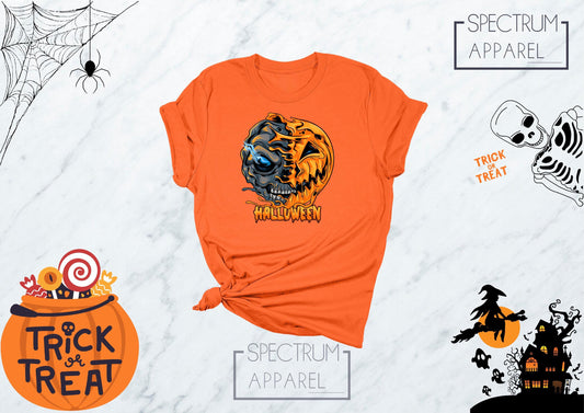 Halloween Pumpkin Shirt, Halloween Costume, Halloween Tshirts, Halloween Shirts, Scary Halloween Shirt,  Spooky Shirt, Spooky Shirt