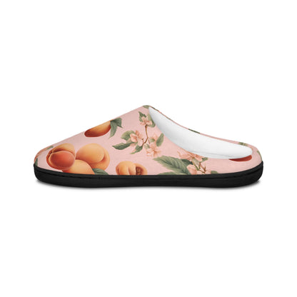 Women'sSlippers Peach Fruit Slippers Women's Houseshoes Slippers Fruit Slippers Peachflowers Indoorslipper Rubbersoles Peach Lovers Gift