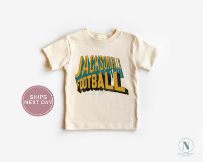 Jacksonville Football Shirt, Retro Jacksonville Football Shirt, Vintage Jacksonville Women Shirt, Jacksonville Florida Toddler Shirt