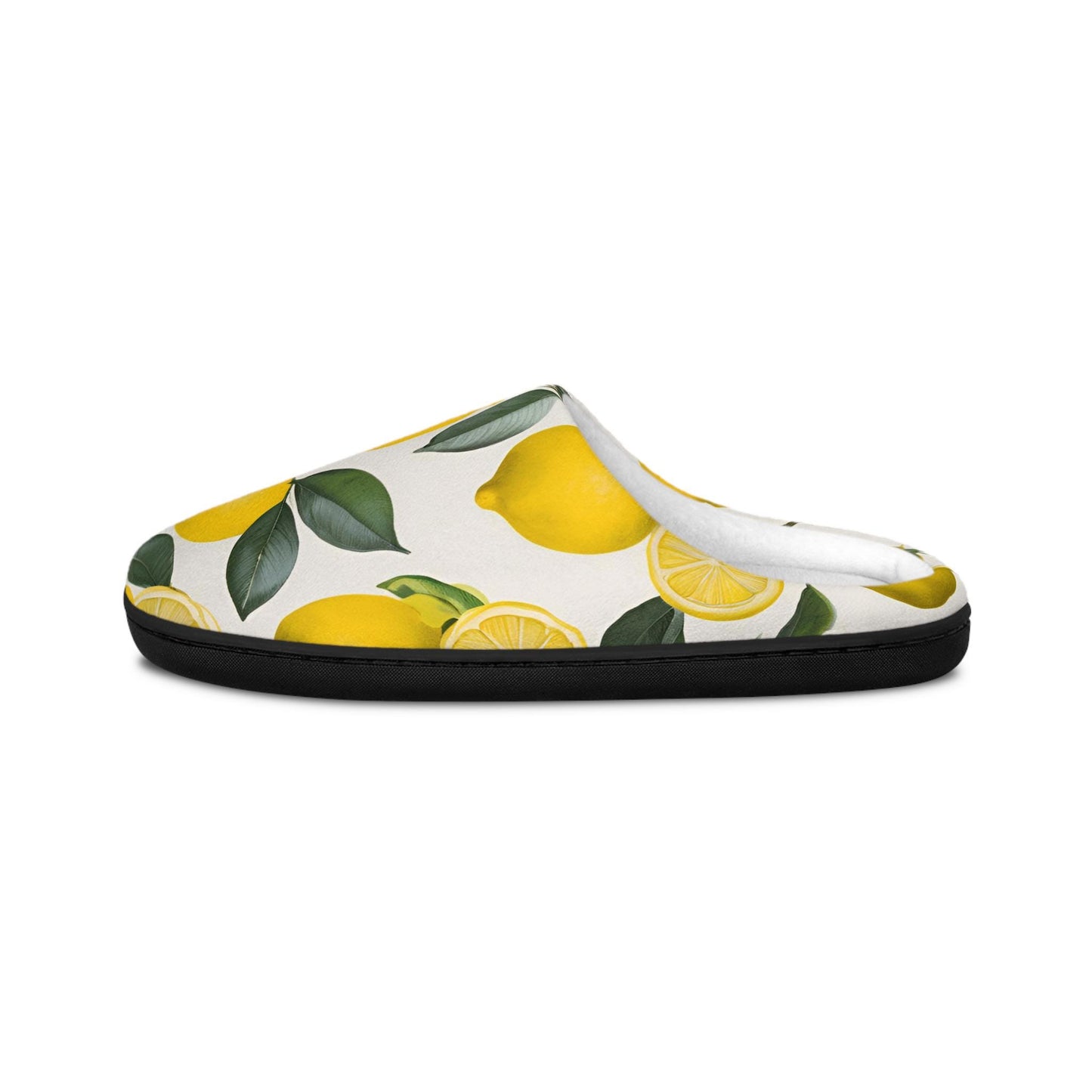 Lemon Slippers Women's Indoor Slippers Fruit Slippers Lemondesign Women'sslippers Lemon-inspired Anti skid Houseshoes Lemon Lovers Gift