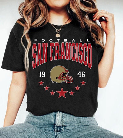 San Francisco Football Shirt, SF Football, Sunday Football Shirt , San Francisco Gifts, San Francisco Shirt, San Francisco Football Shirt