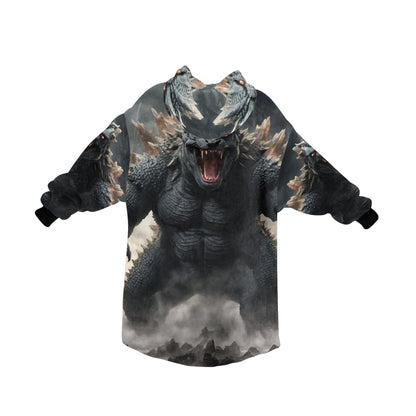 Kids Blanket Hoodie Godzilla Gojira Kaiju Blankets Art