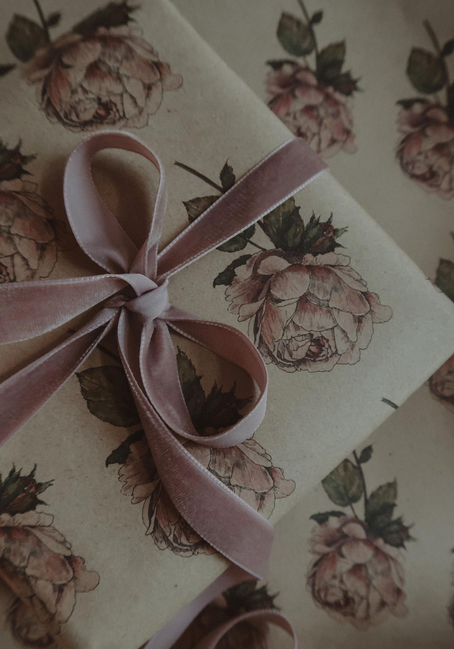 Velvet ribbon rose, 2.5m bundle velvet ribbon, gift velvet ribbon, gift wrapping ribbon,for gift wrapping