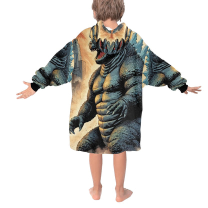 Hoodie Blanket Godzilla Gojira Kaiju Comics Retro Cartoon Godzillas