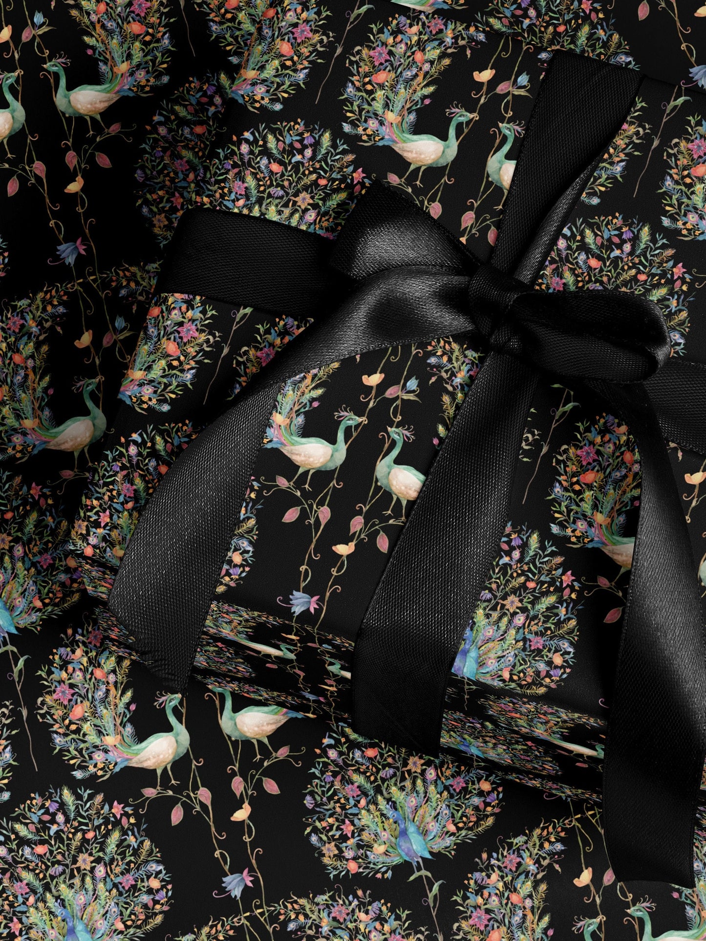Elegant Wrapping Paper Peacock Gift Wrap Unique Wrapping Paper Wedding Gift Wrapping Paper Gift Package for Her Decorative Paper Thick Paper