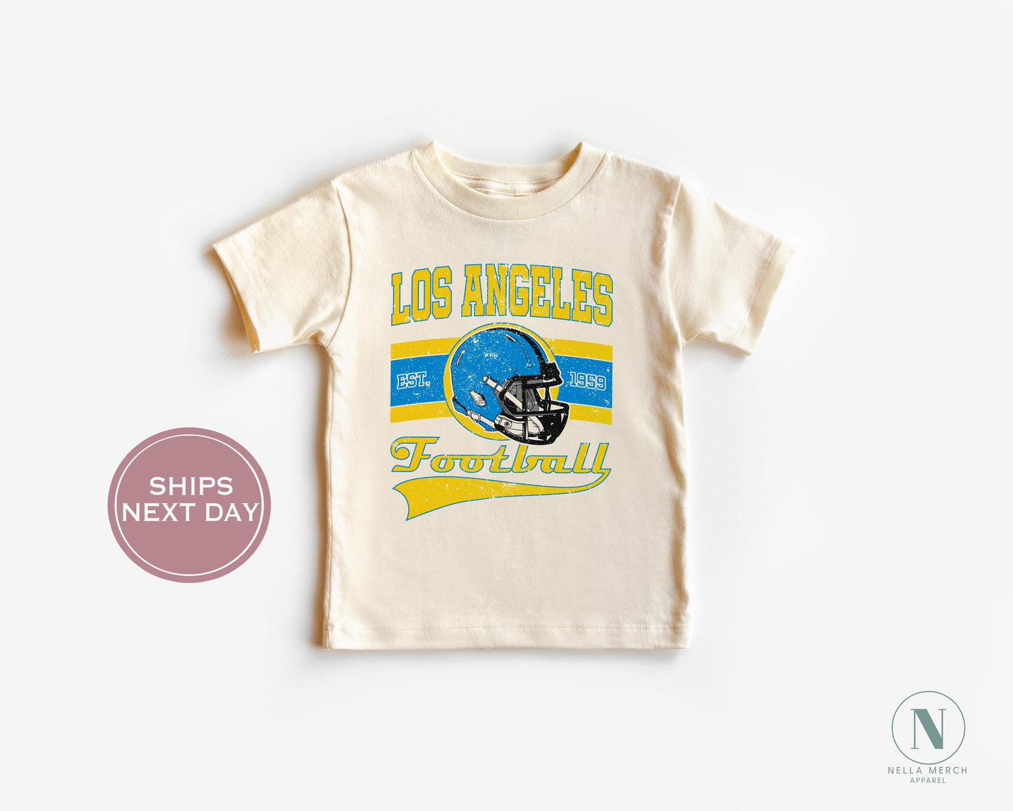Los Angeles Football Shirt, Vintage Los Angeles Football Shirt, Retro Los Angeles Football Women Shirt, Los Angeles Football Toddler Shirt