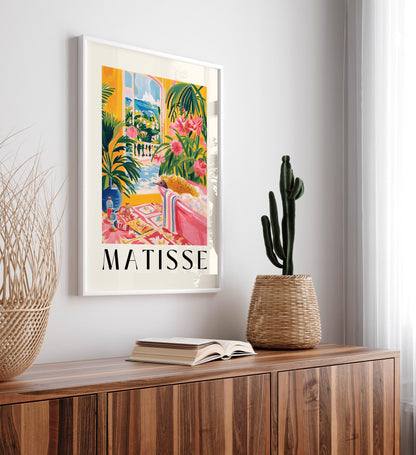 Echidna art print, Australian animal poster, Bathroom decor, Exotic tropical wall art inspired by Matisse