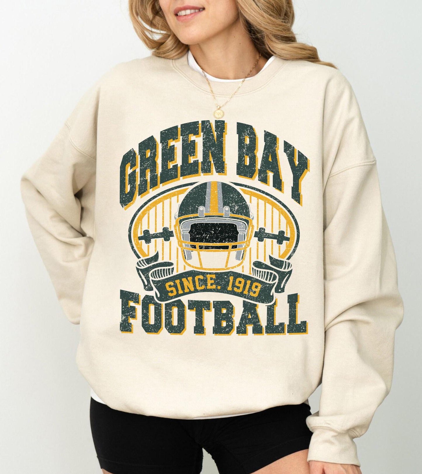 Green Bay Football Sweatshirt, Trendy Green Bay Football Fan Shirt, Green Bay Shirt, Game Day Shirt, Green Bay Sweatshirt, Football Crewneck