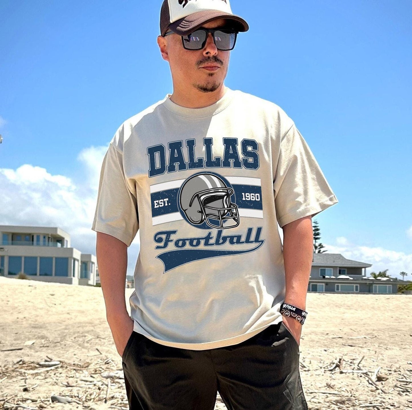 Vintage Dallas Football Shirt, Trendy Dallas Football Fan Gift, Dallas Game Day Shirt, Dallas Shirt, Retro Cowboy Tee