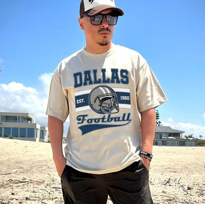 Vintage Dallas Football Shirt, Trendy Dallas Football Fan Gift, Dallas Game Day Shirt, Dallas Shirt, Retro Cowboy Tee