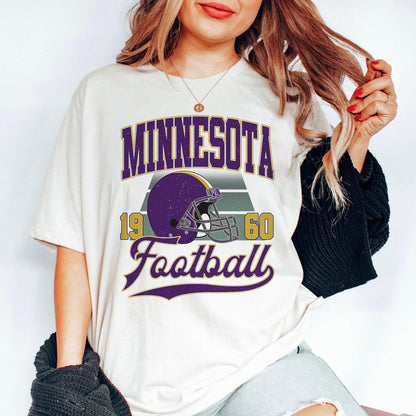 Retro Minnesota Football Shirts, Minnesota Football Fan Sweatshirt, Minnesota Game Day Shirt, 1960 Team Football Shirt