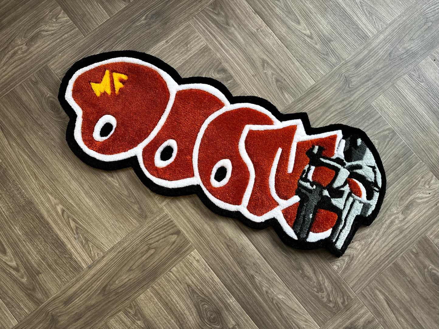 Custom rugs CD rug Hypebeast rug Tufted rug Rugs for bedroom aesthetic doom rug Rap rug Gift for him Ready to ship ocean rug Album rug