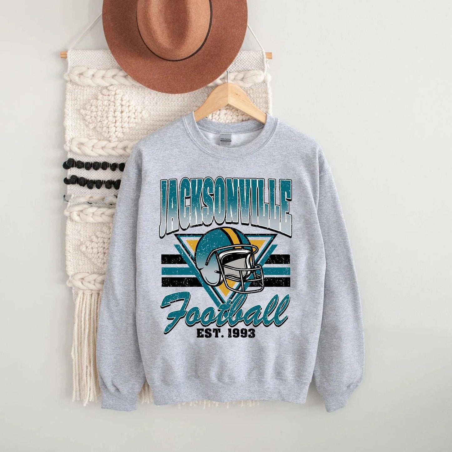 Retro Jacksonville Football shirt, Jacksonville Football Sweatshirt, Vintage Retro Style Jacksonville Football Tee, Jacksonville Game Day.