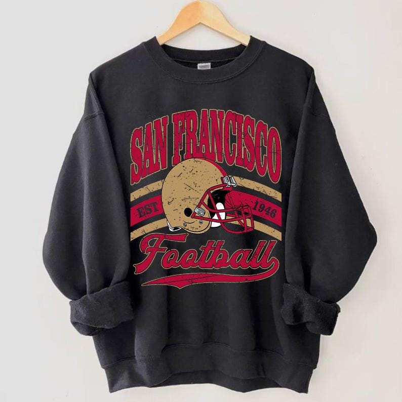 Vintage San Francisco shirt,San Francisco Football Shirt,Sunday Shirt, San Francisco Football Fan shirt, Game Day apparel Football Fan Sport