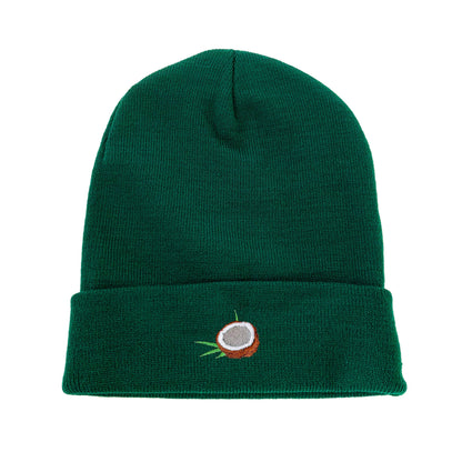 Coconut Embroidered Beanie Winter Beanie