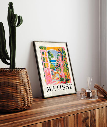 Henri Matisse Print: Tropical Balcony, Modern Gallery Wall Art