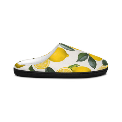 Lemon Slippers Women's Indoor Slippers Fruit Slippers Lemondesign Women'sslippers Lemon-inspired Anti skid Houseshoes Lemon Lovers Gift