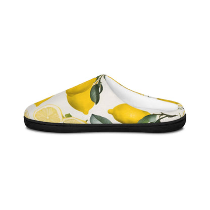 Lemon Slippers Women's Indoor Slippers Fruit Slippers Lemondesign Women'sslippers Lemon-inspired Anti skid Houseshoes Lemon Lovers Gift