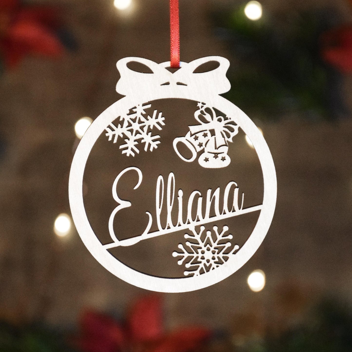 Christmas Ornaments Personalized| Custom Name Ornaments |  Corporate Bulk Gift | Christmas Bauble