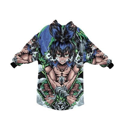 Kids Blanket Hoodie Cartoon Manga Mangas Comics