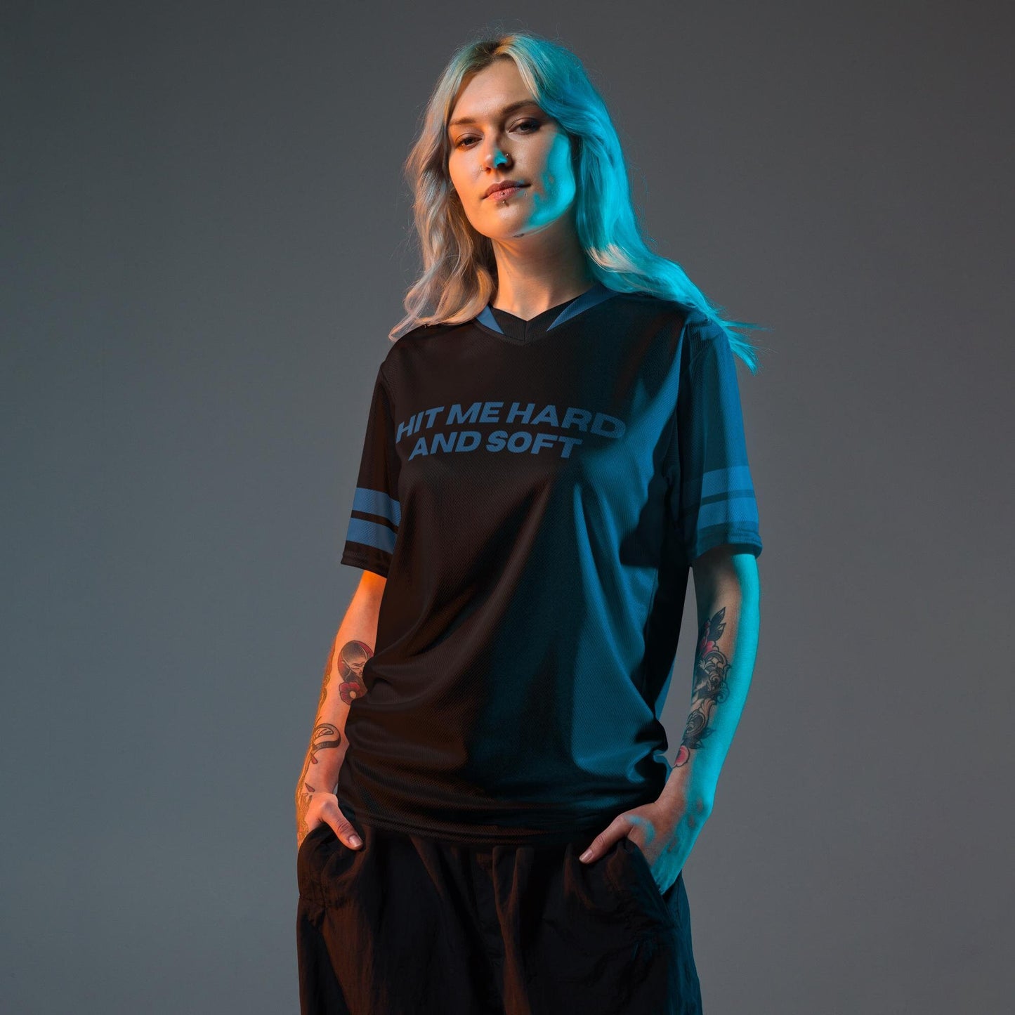 Your Custom Text Jersey, Black or White Aesthetic Fan Merch Jersey