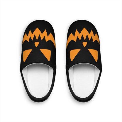 Halloween Pumpkin Slippers | Halloween Indoor Slippers For Her For Him Gift Spooky Season Scary Holiday