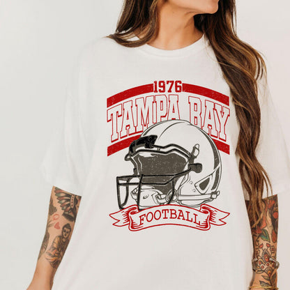 Retro 90s Style Tampa Bay Football Sweatshirt, Game Day Shirt, Tampa Bay Team Football Shirt, Sunday Tampa Bay, Tampa Bay Football
