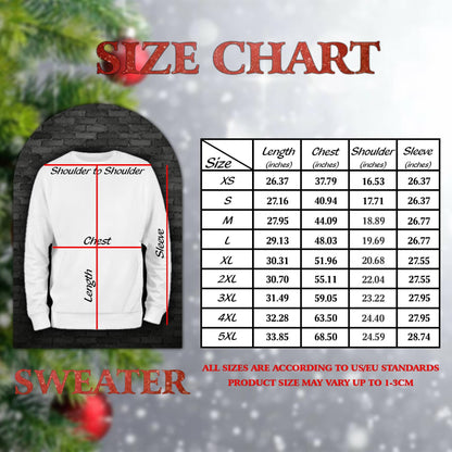 Cool Flamingo Ugly Christmas Sweater 2025, Funny Holiday Pullover with Santa Hat Sunglasses, Festive Xmas Party Outfit for Men & Women