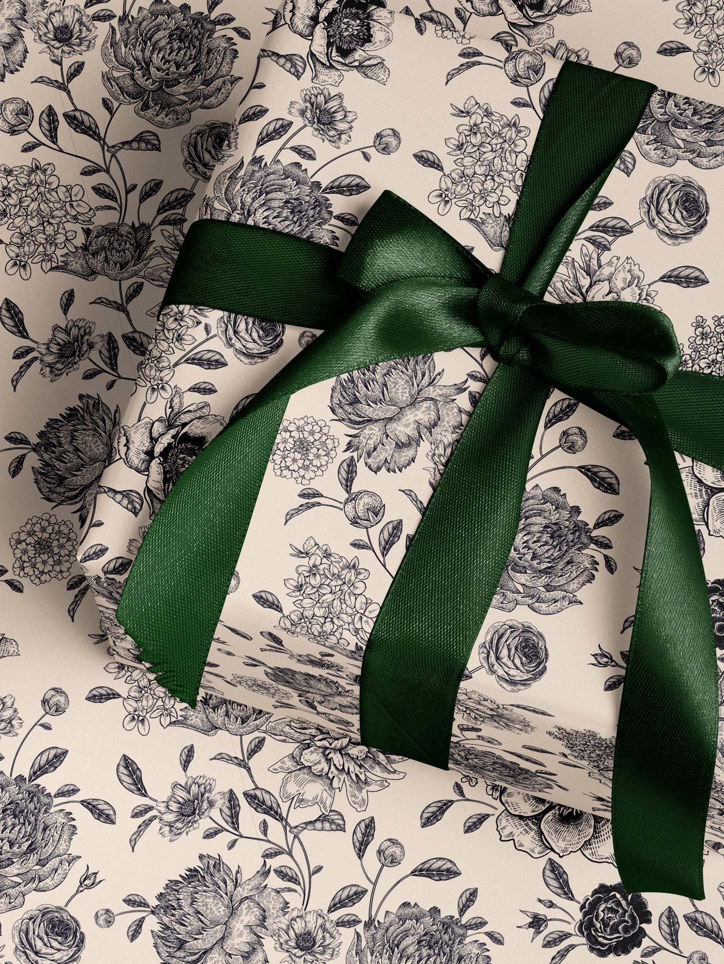 Flower Wrapping Paper Wedding Gift Wrap Floral Gift Wrap Elegant Christmas Gift Wrap Baby Shower Gift Wrap Special Occasion Gift Wrap Rose
