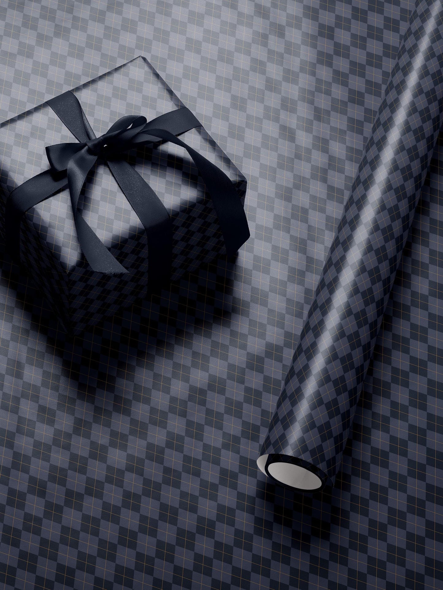 Blue Argyle Gift Wrap Paper Blue Plaid Wrapping Paper Pattern Father Day Gift Wrap for Boy Birthday Gift Wrap Traditional Gift Wrap Blue