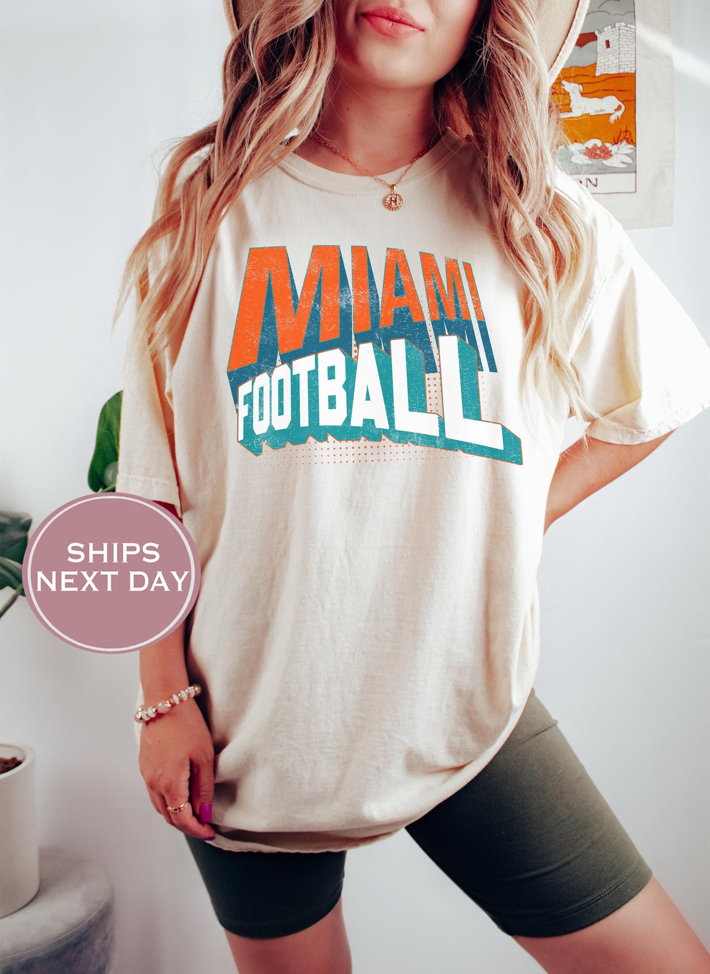 Retro Miami Football Shirt, Vintage Miami Football Shirt, Miami Football Shirt, Trendy Miami Football Shirt, Game Shirt