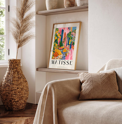 Dopamine decor, Spanish wall art, Framers market poster, Fruit art, Matisse print