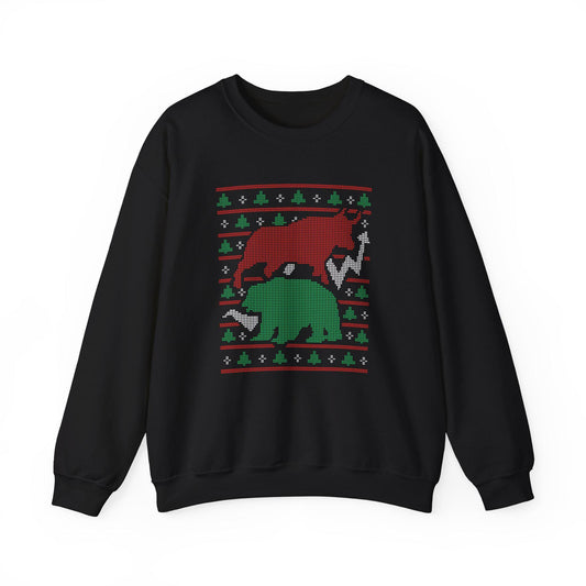 Stock Market Ugly - Sweatshirt, Wall Street Gift, Financial Analyst Clothing, Funny Market Trader Top, Investing Jumper, Finance