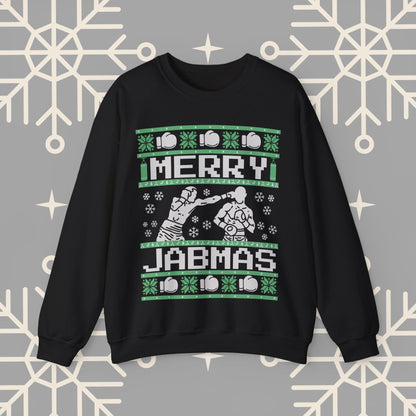 Merry Jabmas Ugly Christmas , Boxing Christmas Sweatshirt, Funny Boxer Shirt, Boxing Gift for Men and Women